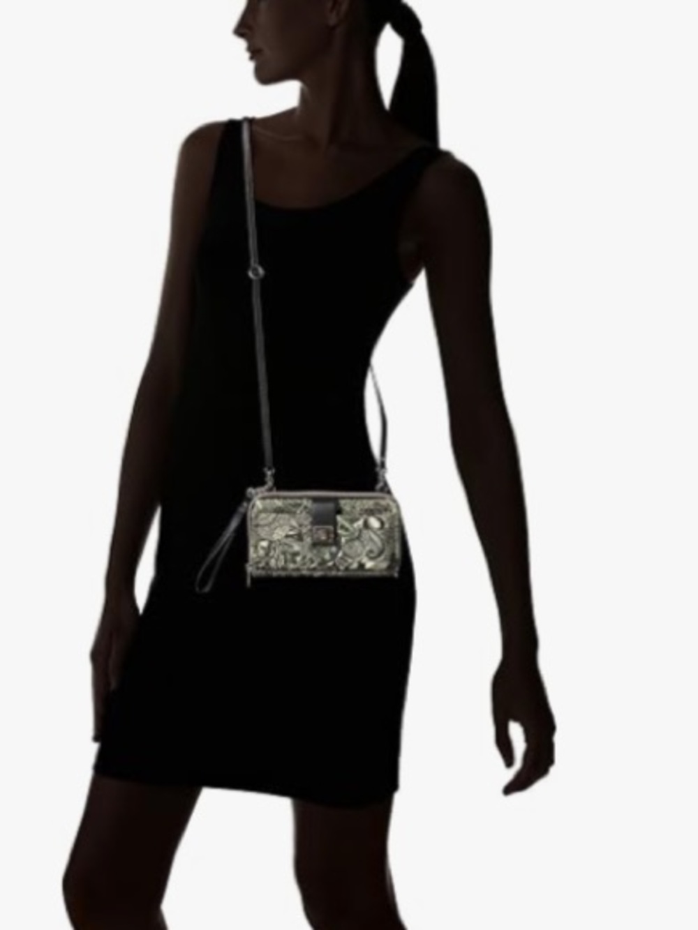 Sakroots 3 in 1 Crossbody Wristlet Phone Wallet Artist Circle Sage Spirit Desert - Picture 10 of 10